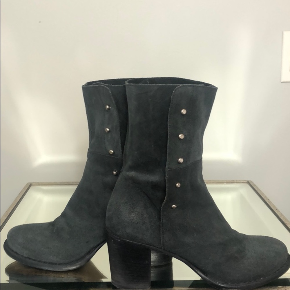 Fiorentini & Baker Studded Suede Ankle Boots